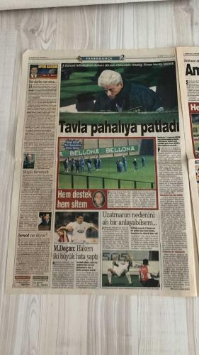 FOTOMAÇ SPOR GAZETESİ - TURKISH NEWSPAPER - DOĞUM GÜNÜ HEDİYESİ  - EKSİKSİZ TAM TAKIM GAZETE -2 NİSAN 2002 SALI  SERDAR BİLGİLİ - HASAN ARAT - METİN TOKAT - AZİZ YILDIRIM - WERNER LORANT - MUSTAFA DOĞAN - AHMET HASSAN - REVIVO - YUSUF - BÜLENT KORKMAZ - ÜMİT KARAN - ARİF - SERGEN - BERKANT - BATISTA - ERGÜN - PEREZ - SERKAN - HASAN ŞAŞ - DIEGO - HÜSNÜ GÜRELİ - GÖKMEN ÖZDENAK - HAYRİ ÜLGEN - VAHAP HACIOĞLU - FATİH DOĞAN  BİLGİLİ’DEN ARAT’A SUÇLAMA - LORANT’TAN TAVLA CEZASI - KÖTÜNÜN İYİSİ KİM - BEŞİKTAŞ’IN YENİ YÖNETİMİ - SANDALYELER HAVADA UÇUŞTU - KARANLIĞI YENDİK - ARAT: SAİBE VAR - KARTAL REKOR KIRDI - YÖNETİMDEN ZİYARET - SAKATLAR YETİŞMİYOR - BÜLENT’E MARKAJ - YABANCILAR BIÇAK SIRTINDA - TRABZON DÖNÜM MAÇI - GOLCÜLERİN ORUCU BİTMİYOR - TOPARLAN ARTIK HASAN - DIEGO’NUN PARTİSİ - ERGÜN’ÜN OĞLU ADAM OLUYOR  BEŞİKTAŞ - FENERBAHÇE - GALATASARAY - GENÇLERBİRLİĞİ - SAMSUNSPOR - YOZGATSPOR - BURSASPOR - DENİZLİSPOR - GÖZTEPE - MALATYASPOR - ANTALYASPOR - KOCAELİSPOR - ANKARAGÜCÜ - TRABZON