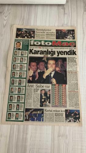 FOTOMAÇ SPOR GAZETESİ - TURKISH NEWSPAPER - DOĞUM GÜNÜ HEDİYESİ  - EKSİKSİZ TAM TAKIM GAZETE -2 NİSAN 2002 SALI  SERDAR BİLGİLİ - HASAN ARAT - METİN TOKAT - AZİZ YILDIRIM - WERNER LORANT - MUSTAFA DOĞAN - AHMET HASSAN - REVIVO - YUSUF - BÜLENT KORKMAZ - ÜMİT KARAN - ARİF - SERGEN - BERKANT - BATISTA - ERGÜN - PEREZ - SERKAN - HASAN ŞAŞ - DIEGO - HÜSNÜ GÜRELİ - GÖKMEN ÖZDENAK - HAYRİ ÜLGEN - VAHAP HACIOĞLU - FATİH DOĞAN  BİLGİLİ’DEN ARAT’A SUÇLAMA - LORANT’TAN TAVLA CEZASI - KÖTÜNÜN İYİSİ KİM - BEŞİKTAŞ’IN YENİ YÖNETİMİ - SANDALYELER HAVADA UÇUŞTU - KARANLIĞI YENDİK - ARAT: SAİBE VAR - KARTAL REKOR KIRDI - YÖNETİMDEN ZİYARET - SAKATLAR YETİŞMİYOR - BÜLENT’E MARKAJ - YABANCILAR BIÇAK SIRTINDA - TRABZON DÖNÜM MAÇI - GOLCÜLERİN ORUCU BİTMİYOR - TOPARLAN ARTIK HASAN - DIEGO’NUN PARTİSİ - ERGÜN’ÜN OĞLU ADAM OLUYOR  BEŞİKTAŞ - FENERBAHÇE - GALATASARAY - GENÇLERBİRLİĞİ - SAMSUNSPOR - YOZGATSPOR - BURSASPOR - DENİZLİSPOR - GÖZTEPE - MALATYASPOR - ANTALYASPOR - KOCAELİSPOR - ANKARAGÜCÜ - TRABZON