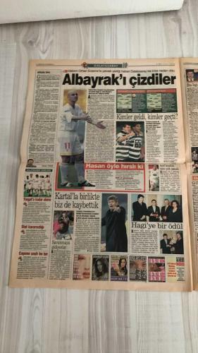 FOTOMAÇ SPOR GAZETESİ - TURKISH NEWSPAPER - DOĞUM GÜNÜ HEDİYESİ  - EKSİKSİZ TAM TAKIM GAZETE -16 NİSAN 2002 SALI  SERDAR BİLGİLİ - AZİZ YILDIRIM - HALUK ULUSOY - MUHİTTİN BOŞAT - ORHAN ERDEMİR - ABDURRAHİM ALBAYRAK - AYŞE HATUN ONAL - ÜMİT DAVALA - BÜLENT YAVUZ - NİHAT ÖZDEMİR - YILDIRIM DEMİRÖREN - METE DÜREN - KIVANÇ OKAY - CEM BİLGE - SİNAN ENGİN  BEŞİKTAŞ İSYANDA - SERDAR BİLGİLİ’DEN FEDERASYONA SERT ÇIKIŞ - “EMEĞİMİZ GASP EDİLDİ” - ULUSOY YÖNETİMİNE REZALET TEPKİSİ - ERDEMİR VE BOŞAT’IN HAKEMLİKLERİ BİTTİ - YAVUZ’UN AÇIKLAMASI - ULUSOY’DAN YILDIRIM’A SKANDAL MEKTUP - AYŞE HATUN ONAL İLE ALBAYRAK GECEDE - HER YERDE OLAY VAR - SİNAN ENGİN SEZON SONU BIRAKIYOR - BEŞİKTAŞ’IN ŞAMPİYONLAR LİGİ UMUDU TÜKENDİ - FEDERASYONUN KARARLARI TÜRK FUTBOLUNU KAOSA SÜRÜKLÜYOR  FENERBAHÇE - BEŞİKTAŞ - GALATASARAY - TRABZONSPOR - İSTANBULSPOR - MHK - DİYARBAKIRSPOR - BURSASPOR - ÇAYKUR RİZE - MALATYASPOR - ANTALYASPOR