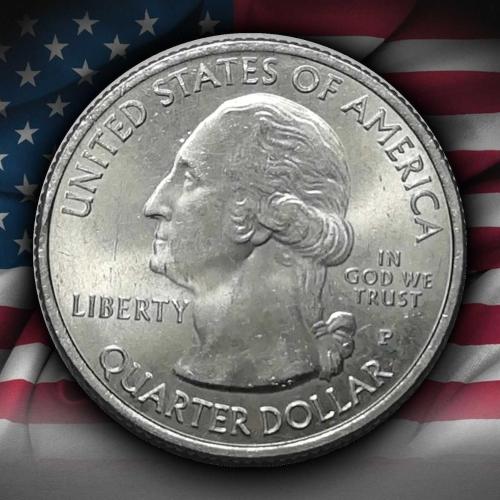 ABD 2017 Yılı ¼ Dolar Iowa - Effigy Mounds ÇİL