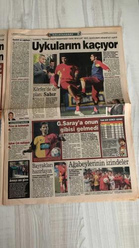 FOTOMAÇ SPOR GAZETESİ - TURKISH NEWSPAPER - DOĞUM GÜNÜ HEDİYESİ  - EKSİKSİZ TAM TAKIM GAZETE -25 NİSAN 2002 PERŞEMBE  CHRISTOPH DAUM - SERDAR BİLGİLİ - YILDIRIM DEMİRÖREN - HÜSNÜ GÜRELİ - SİNAN ENGİN - AZİZ YILDIRIM - WERNER LORANT - JOHNSON - YUSUF - ALİ GÜNEŞ - SERHAT AKIN - LAZETİÇ - BURAK ELMAS - MURAT (İSTANBULSPOR) - SADİTTİN SARAN - NİHAT ÖZDEMİR - HÜSEYİN KIVRIKOĞLU - MUSTAFA YANCI - CEMİL TURAN  DAUM’A YOL VERİLDİ - BEŞİKTAŞ YÖNETİMİ ALMAN HOCA İLE YOLLARI AYIRIYOR - BİLGİLİ FENER’E SAVAŞ AÇTI: YUSUF, JOHNSON, ALİ GÜNEŞ, SERHAT VE LAZETİÇ’E KANCA - İSTANBULSPORLU MURAT İÇİN G.SARAY VE BEŞİKTAŞ KARŞI KARŞIYA - FENER’E 4 SAMBACI: WASHINGTON, EULER, PAOLO SERGIO, LAS CLAUDIO, BETO - FENERBAHÇE’DEN ULUSOY’A MEYDAN OKUMA: “CEVAP VER” - ORGENERAL KIVRIKOĞLU: “FENER ŞAMPİYONLUĞU KENDİ HATASIYLA KAÇIRDI” - SERHAT’A AVRUPA’DAN TALİP ÇOK - BEYLERBEYİ’NE FENER FORMASI - LORANT: “SONUNA KADAR DEVAM” - FENERBAHÇE’DE GOL KRALLIĞI HASRETİ - RÜŞTÜ DÜNYANIN 1 NUMARASI - GALATASARAY’DA TRANSFER