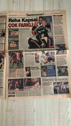 FOTOMAÇ SPOR GAZETESİ - TURKISH NEWSPAPER - DOĞUM GÜNÜ HEDİYESİ  - EKSİKSİZ TAM TAKIM GAZETE -2 MAYIS 2002 PERŞEMBE  AZİZ YILDIRIM - ÜMİT DAVALA - FATİH TERİM - MAHMUT USLU - ADRIANO GALLIANI - HAİM REVIVO - RIDVAN DİLMEN - WERNER LORANT - SADİTTİN SARAN - NİHAT ÖZDEMİR - ZEYNEP SABANCI - JOHNSON - CEYHUN - LAZETİÇ - UCHE - ANDERSSON - OKTAY DERELİOĞLU  TERİM’DEN FENER’E ÜMİT ÇALIMI - ÜMİT DAVALA TRANSFERİNDE GERİLİM - GALLIANI: “ÜMİT’İ 4 MİLYON DOLARA VERİRİZ” - MAHMUT USLU: “HER KONUDA ANLAŞTIK” - REVIVO’DAN ORTEGA’YA ÖVGÜ: “10 REVIVO EDER” - BREZİLYA’DA FENER RÜZGARI: WASHINGTON VE AİLTON GÜNDEMDE - RIDVAN DİLMEN: “ÖNEMLİ OLAN GOLCÜ” - FENERBAHÇE’DE TRANSFER OPERASYONU - LAZETİÇ VE UCHE VEDA EDİYOR - OKTAY DERELİOĞLU FORMDA OLDUĞUNDA TAKIMIN GÜCÜ - FENERBAHÇE’NİN HALKA AÇILMA PLANI: ZEYNEP SABANCI AÇIKLADI - BEŞİKTAŞ’TA HOCA ADAYLARI: LUCESCU, ROBER, FERNANDEZ  FENERBAHÇE - GALATASARAY - BEŞİKTAŞ - MİLAN - LEVERKUSEN - PANATHINAIKOS - BREZİLYA - SAMSUNSPOR - ANTALYASPOR - DİYARBAKIR