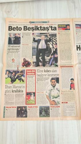 FOTOMAÇ SPOR GAZETESİ - TURKISH NEWSPAPER - DOĞUM GÜNÜ HEDİYESİ  - EKSİKSİZ TAM TAKIM GAZETE -3 MAYIS 2002 CUMA  AZİZ YILDIRIM - LUCESCU - FATİH TERİM - METE RAZLIKLI - PARREIRA - ARİEL ORTEGA - RIDVAN DİLMEN - PASCAL NOUMA - SERHAT AKIN - KENNET ANDERSSON - ENGIN FIRAT - YAŞAR YALÇIN  LUCESCU AĞLADI: “TÜRKİYE’DE ADALET ANLAYIŞI BU MU?” - GALATASARAY’DA TERİM HAMLESİ - ORTEGA TRANSFERİNDE PARREIRA DEVREYE GİRDİ - FENERBAHÇE ORTEGA İLE MASAYA OTURDU - RIDVAN DİLMEN: “AL NOUMA’YI BİTİR İŞİ” - SERHAT’TAN B.MÜNİH RESTİ - FIFA’YA ŞİKAYET KRİZİ - ANDERSSON’DAN ERKEN VEDA - ENGİN FIRAT FENERBAHÇE’DE GÖREVE BAŞLIYOR  FENERBAHÇE - GALATASARAY - BEŞİKTAŞ - RIVER PLATE - BAYERN MÜNİH - SAMPDORIA - PARMA - VALENCIA - DİYARBAKIRSPOR