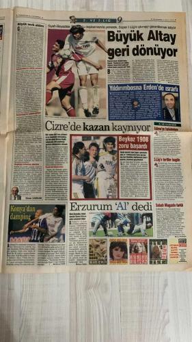 FOTOMAÇ SPOR GAZETESİ - TURKISH NEWSPAPER - DOĞUM GÜNÜ HEDİYESİ  - EKSİKSİZ TAM TAKIM GAZETE -8 MAYIS 2002 ÇARŞAMBA  FATİH TERİM - ÜMİT DAVALA - AZİZ YILDIRIM - SADETTİN SARAN - GABRIEL BATISTUTA - FABIO CAPELLO - LUCESCU - SERGEN YALÇIN - RADU NICULESCU - PEREZ - FLEURQUIN - CAPONE - BURAK ELMAS - ÖZER SARACOĞLU - RÜŞTÜ REÇBER - TITI CAMARA  FATİH TERİM YENİDEN GALATASARAY’DA: ÜMİT DAVALA İLE BİRLİKTE İMZA - TERİM: “GALATASARAY’I DÜNYA KULÜBÜ YAPACAĞIM” - ROMA BATISTUTA’YI SATMAYA KARARLI: “FENER CİDDİYSE MASAYA OTURSUN” - ORTEGA TRANSFERİNDE PÜRÜZLER GİDERİLİYOR - FENERBAHÇE’DEN WASHINGTON HAMLESİ - BEŞİKTAŞ LUCESCU İLE GÖRÜŞTÜ: “BİRAZ DÜŞÜNEYİM” - SERGEN İÇİN ISRAR SÜRÜYOR - FENERBAHÇE’DE TITI CAMARA İDDİASI - RÜŞTÜ: “ÖMÜR BOYU FENER’DEYİM” - FENERBAHÇE HALKA ARZ İÇİN KONGREYE GİDİYOR - 1907 DERNEĞİNDEN KORE GAZİLERİNE VEFA: DÜNYA KUPASI’NA GÖTÜRÜLECEKLER  GALATASARAY - FENERBAHÇE - BEŞİKTAŞ - ROMA - MİLAN - RIVER PLATE - WEST HAM UNITED - LIVERPOOL - MARSİLYA - LENS - ST. ETIENNE -