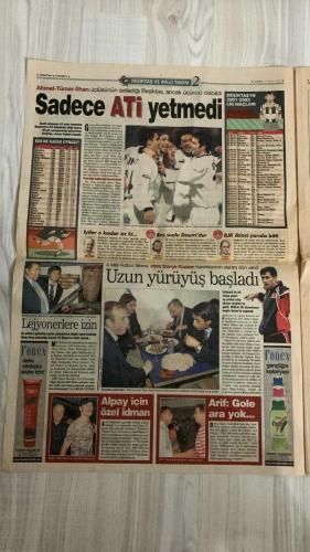 FOTOMAÇ SPOR GAZETESİ - TURKISH NEWSPAPER - DOĞUM GÜNÜ HEDİYESİ  - EKSİKSİZ TAM TAKIM GAZETE -10 MAYIS 2002 CUMA  AZİZ YILDIRIM - SADETTİN SARAN - ARİEL ORTEGA - GABRIEL BATISTUTA - FATİH TERİM - OKAN BURUK - NİHAT KAHVECİ - SERHAT AKIN - JOHNSON - ABDULLAH ERCAN - ALİ GÜNEŞ - LUCESCU - SERGEN YALÇIN - BÜLENT KORKMAZ - SUAT KAYA - ÜMİT DAVALA - MUSTAFA DENİZLİ  ORTEGA 10 GÜN SONRA KADIKÖY’DE - FENERBAHÇE’DEN NİHAT VE OKAN HAMLESİ - REAL SOCIEDAD: “NİHAT 5 MİLYON DOLAR” - TERİM’E RAĞMEN OKAN ALINACAK - JOHNSON İMZALADI, SERHAT KALIYOR - ABDULLAH ERCAN: “35 YAŞIMA KADAR FENER’DEYİM” - ALİ GÜNEŞ HEDEF BÜYÜTTÜ: “MİLLİ TAKIMDA BANKO OLACAĞIM” - YUSUF: “ARTIK SADECE FUTBOLU DÜŞÜNECEĞİM” - FENERBAHÇE UEFA FİNALİ İÇİN KADIKÖY’Ü ZORLUYOR - GALATASARAY’DA TERİM’LE İÇ TRANSFER: BÜLENT, SUAT VE ÜMİT DAVALA İMZALADI - BEŞİKTAŞ’TA LUCESCU VE SERGEN GÜNDEMDE - TRABZONSPOR’DA DENİZLİ SESLERİ  FENERBAHÇE - GALATASARAY - BEŞİKTAŞ - REAL SOCIEDAD - PARMA - RIVER PLATE - ROMA - FLORENTINA - MİLAN - TRABZO