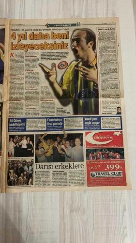 FOTOMAÇ SPOR GAZETESİ - TURKISH NEWSPAPER - DOĞUM GÜNÜ HEDİYESİ  - EKSİKSİZ TAM TAKIM GAZETE -10 MAYIS 2002 CUMA  AZİZ YILDIRIM - SADETTİN SARAN - ARİEL ORTEGA - GABRIEL BATISTUTA - FATİH TERİM - OKAN BURUK - NİHAT KAHVECİ - SERHAT AKIN - JOHNSON - ABDULLAH ERCAN - ALİ GÜNEŞ - LUCESCU - SERGEN YALÇIN - BÜLENT KORKMAZ - SUAT KAYA - ÜMİT DAVALA - MUSTAFA DENİZLİ  ORTEGA 10 GÜN SONRA KADIKÖY’DE - FENERBAHÇE’DEN NİHAT VE OKAN HAMLESİ - REAL SOCIEDAD: “NİHAT 5 MİLYON DOLAR” - TERİM’E RAĞMEN OKAN ALINACAK - JOHNSON İMZALADI, SERHAT KALIYOR - ABDULLAH ERCAN: “35 YAŞIMA KADAR FENER’DEYİM” - ALİ GÜNEŞ HEDEF BÜYÜTTÜ: “MİLLİ TAKIMDA BANKO OLACAĞIM” - YUSUF: “ARTIK SADECE FUTBOLU DÜŞÜNECEĞİM” - FENERBAHÇE UEFA FİNALİ İÇİN KADIKÖY’Ü ZORLUYOR - GALATASARAY’DA TERİM’LE İÇ TRANSFER: BÜLENT, SUAT VE ÜMİT DAVALA İMZALADI - BEŞİKTAŞ’TA LUCESCU VE SERGEN GÜNDEMDE - TRABZONSPOR’DA DENİZLİ SESLERİ  FENERBAHÇE - GALATASARAY - BEŞİKTAŞ - REAL SOCIEDAD - PARMA - RIVER PLATE - ROMA - FLORENTINA - MİLAN - TRABZO