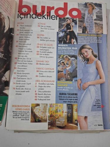 EVRENSEL MODA BURDA Nisan 1995/4 ( Paftaları Mevcut )