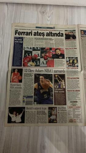 FOTOMAÇ SPOR GAZETESİ - TURKISH NEWSPAPER - DOĞUM GÜNÜ HEDİYESİ  - EKSİKSİZ TAM TAKIM GAZETE -14 MAYIS 2002 SALI  AZİZ YILDIRIM - ARİEL ORTEGA - WASHINGTON - ALMEYDA - ERHAN ALBAYRAK - İSMAİL GÜLDÜREN - CEM KARACA - UCHE - ANDERSSON - LAZETİÇ - SERKAN - MERT MERİÇ - SİMAO - RAPAIÇ - FATİH TERİM - SERDAR BİLGİLİ - LUCESCU - MONDRAGON - TAFFAREL - LUCIANO ZAURI - ALİ GÜLTİKEN - ZİYA DOĞAN  YILDIRIM’IN MUHTEŞEM PLANI: ORTEGA’LI SÜPER KADRO - WASHINGTON VE ALMEYDA İLE GÜÇLÜ BİR ORTA SAHA - ŞİRKETLEŞMEYLE DEV BÜTÇE: STAD VE İŞ MERKEZİ PROJESİ - GALATASARAY’DAN İNTİKAM HEDEFİ: TERİM’İ DEVİRMEK - BİLGİLİ’YE 100. YIL SÜRPRİZİ: BEŞİKTAŞ’I LİG VE KUPADA GEÇME PLANI - AVRUPA’DA HEDEF ÇEYREK FİNAL - BEŞİKTAŞ’TA MONDRAGON HAREKÂTI: TERİM VE LUCESCU KARŞI KARŞIYA - GALATASARAY İTALYAN PEŞİNDE: ZAURI İÇİN TEMASLAR - BEŞİKTAŞ RESMEN LUCESCU İLE 2 YILLIK İMZA - SERGEN VE NOUMA GÜNDEMDE - TAFFAREL’E BORÇ ÖDENİRSE KALE EMANET - FENERBAHÇE’DE MERT MERİÇ’İN DURUMU BELİRSİZ  FENERBAHÇE - GALATASARAY - BEŞİK