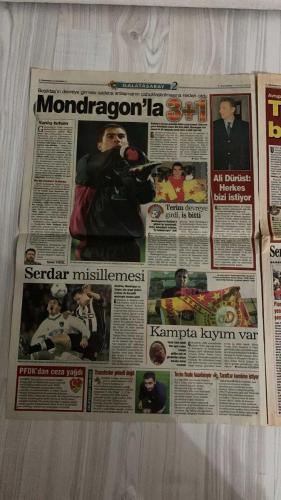 FOTOMAÇ SPOR GAZETESİ - TURKISH NEWSPAPER - DOĞUM GÜNÜ HEDİYESİ  - EKSİKSİZ TAM TAKIM GAZETE -15 MAYIS 2002 ÇARŞAMBA  AZİZ YILDIRIM - SADETTİN SARAN - MAHMUT USLU - WASHINGTON - ERHAN ALBAYRAK - NİHAT KAHVECİ - RÜŞTÜ REÇBER - JOHNSON - SERHAT AKIN - ABDULLAH ERCAN - ALİ GÜNEŞ - VEDAT OLCAY - LUCESCU - SERGEN YALÇIN - PASCAL NOUMA - PAULO AGOSTINO - PAULO SERGIO - VALDSON - SERDAR BİLGİLİ - YILDIRIM DEMİRÖREN - RIZA ÇALIMBAY  WASHINGTON RESMEN FENERBAHÇELİ OLDU: SAĞLIK KONTROLÜNDEN GEÇTİ, İMZA ATIYOR - WASHINGTON: “GOLLERİMLE BİRLİKTE GELDİM” - ERHAN ALBAYRAK DA TAMAM - NİHAT İÇİN SON TEKLİF: 3 MİLYON DOLAR - AGOSTINO İÇİN EN FAZLA 1 MİLYON DOLAR - FENERBAHÇE’DE İÇ TRANSFER: JOHNSON, SERHAT, ABDULLAH VE ALİ GÜNEŞ İLE DEVAM - BEŞİKTAŞ’TA SERGEN İMZAYA KALDI: YUVAYA DÖNÜYOR - BEŞİKTAŞ’TA PAULO SERGIO TRANSFERİ ASKIDA: “PARASINI ALMAZSA GİDER” RAPORU - LUCESCU: “BEŞİKTAŞ’I ŞAMPİYON YAPMAK ONUR MESEM” - PASCAL NOUMA İÇİN TARAFTAR BASKISI: “KAPTIRMAMALIYIZ” - SERDAR TOPRAKTEPE BEŞİKTAŞ’A İMZ