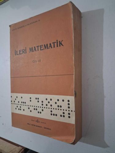 İleri MATEMATİK 2 ( II )  - 1975