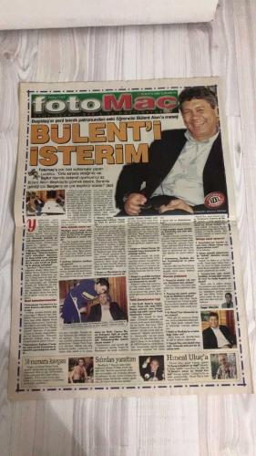 FOTOMAÇ SPOR GAZETESİ - TURKISH NEWSPAPER - DOĞUM GÜNÜ HEDİYESİ  - EKSİKSİZ TAM TAKIM GAZETE -18 MAYIS 2002 CUMARTESİ  AZİZ YILDIRIM - NİHAT ÖZDEMİR - ARİEL ORTEGA - ALMEYDA - WASHINGTON - SERGEN YALÇIN - AHMET DURSUN - YILDIRIM DEMİRÖREN - LUCESCU - MONDRAGON - VALDSON - PAULO SERGIO - BÜLENT AKIN - MURAT ERDOĞAN - RÜŞTÜ REÇBER - UCHE - ANDERSSON - LAZETİÇ - SİMAO - RAPAIÇ - HINCAL ULUÇ - ORHAN CANAYDIN  ALMEYDA DA BİTTİ: FENERBAHÇE PARMA’NIN ARJANTİN YILDIZI İLE ANLAŞTI - ORTEGA VE WASHINGTON İLE MUHTEŞEM KADRO - BEŞİKTAŞ’TA MONDRAGON KRİZİ: “G.SARAY İSTİYORSA BİZDEN ALABİLİR” - LUCESCU: “BEN TÜRKİYE’NİN BİR NUMARASIYIM” - BEŞİKTAŞ’A 3 BREZİLYALI ADAY - SERGEN VE AHMET DURSUN ARASINDA 10 NUMARA KAVGASI - GALATASARAY’DA TERİM BELÇİKA, BREZİLYA VE İTALYA’DA OYUNCU ARIYOR - G.SARAY’IN GÜNDEMİNDE BOGHOSSIAN VE NANNI - FENERBAHÇE’DE ŞİRKETLEŞME VE BORSA HAMLESİ - BEŞİKTAŞ’TA SERDAR TOPRAKTEPE İMZAYA HAZIR - LUCESCU: “BÜLENT AKIN’I BEŞİKTAŞ’TA GÖRMEK İSTERİM” - HINCAL ULUÇ’TAN GALATASARAY