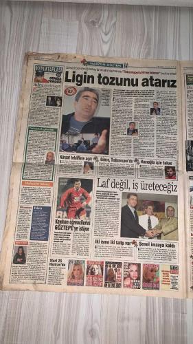 FOTOMAÇ SPOR GAZETESİ - TURKISH NEWSPAPER - DOĞUM GÜNÜ HEDİYESİ  - EKSİKSİZ TAM TAKIM GAZETE -24 MAYIS 2002 CUMA  AZİZ YILDIRIM - ALİ YILDIRIM - ORTEGA - ALMEYDA - WASHINGTON - SERGEN YALÇIN - AHMET DURSUN - YILDIRIM DEMİRÖREN - HÜSNÜ GÜRELİ - İBRAHİM ALTINSAY - ALİ DÜRÜST - OZHAN CANAYDIN - METE RAZLIKLI - MONDRAGON - MEYRIEU - PASCAL NOUMA - MURAT ERDOĞAN - EDILSON - DOBROWSKI - SAMET AYBABA - ŞENOL GÜNEŞ - HASAN ŞAŞ - HAKAN ŞÜKÜR - EMRE BELÖZOĞLU - OKAN BURUK - MC CARTHY  ORTEGA RESMEN FENERBAHÇE’DE: AZİZ YILDIRIM AÇIKLADI, RIVER PLATE TARAFTARLARI PROTESTO ETTİ - ALMEYDA’NIN İMZASI HAFTAYA - FENERBAHÇE’DE RÜYA TAKIM HEDEFİ: ŞAMPİYONLAR LİGİ VE AVRUPA BAŞARISI - GALATASARAY ÇOK KIZGIN: “LUCE’NİN OYUNUNA GELDİK” - MONDRAGON RESMEN BEŞİKTAŞ’TA, MEYRIEU DE KİRALANDI - BEŞİKTAŞ DOBROWSKI VE EDILSON’U DA ALDI - NOUMA ŞOV YAPARAK GELDİ - SERGEN: “ARTIK BEŞİKTAŞ’TAYIM” - GALATASARAY’DA KALE KRİZİ: TERİM PLETIKOSA’YA YÖNELDİ - SAMET AYBABA TRABZONSPOR’DA: “İLK 4’E GİRECEĞİZ” - MİLLİ TAKIM G