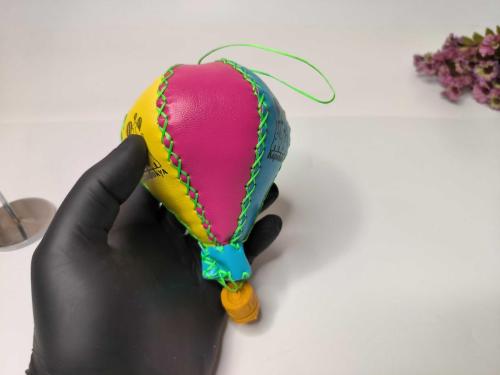 Kapadokya Balon Süs - Yumuşak Sünger Araç Aynası Süs - Duvar dekoru -- 06
