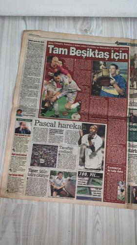 FOTOMAÇ SPOR GAZETESİ - TURKISH NEWSPAPER - DOĞUM GÜNÜ HEDİYESİ  - EKSİKSİZ TAM TAKIM GAZETE -31 MAYIS 2002 CUMA  AZİZ YILDIRIM - ALİ YILDIRIM - ORTEGA - ALMEYDA - WASHINGTON - SERGEN YALÇIN - AHMET DURSUN - YILDIRIM DEMİRÖREN - HÜSNÜ GÜRELİ - İBRAHİM ALTINSAY - ALİ DÜRÜST - OZHAN CANAYDIN - MONDRAGON - PASCAL NOUMA - BURAK ELMAS - OSCAR CORDOBA - ZAGO - HAKAN ŞÜKÜR - EMRE BELÖZOĞLU - OKAN BURUK - YILDIRAY BAŞTÜRK - LUCIO - MUSTAFA DENİZLİ - ŞENOL GÜNEŞ - SCOLARI - TUNCAY ŞANLI - SERVET ÇETİN - TURHAN SOFUOĞLU  DÜNYA KUPASI BAŞLIYOR: FRANSA - SENEGAL MAÇI İLE SANTRA - TÜRKİYE 48 YIL SONRA KUPADA - GALATASARAY NOUMA İLE ANLAŞTI, BEŞİKTAŞ’A BÜYÜK DARBE - BEŞİKTAŞ CORDOBA VE ZAGO’YU RENKLERİNE BAĞLADI - ORTEGA GARANTİ VERDİ: “SÖZÜMÜN ERİYİM” - ALMEYDA İÇİN SON TARİH 2 HAZİRAN - FENERBAHÇE ORTEGA FORMASINA YOĞUN İLGİ: İKİ GÜNDE 500 SATIŞ - ŞENOL GÜNEŞ: “BREZİLYA FAVORİ AMA ESAS FİNAL KOSTA RİKA’YLA” - BREZİLYA TEKNİK DİREKTÖRÜ SCOLARI: “TÜRKLER ÇİN ORDUSU GİBİ PRES YAPIYOR” - MUSTAFA DENİZ