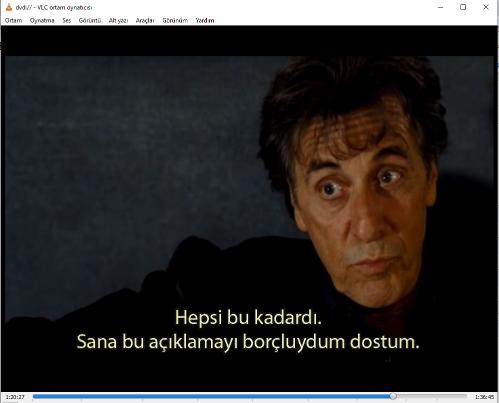 orjinal cinayetler  dvd  (PC'de  denenmiştir/izlenmiştir) al pacino robert de niro  (righteous kill)