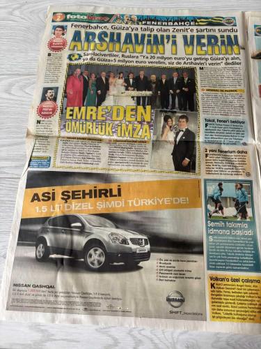FOTOMAÇ SPOR GAZETESİ - TURKISH NEWSPAPER - DOĞUM GÜNÜ HEDİYESİ  - EKSİKSİZ TAM TAKIM GAZETE - 3 OCAK 2009 SAYI:39 - NOBRE MUSTAFA DENIZLI BOBO YILDIRIM DEMIRÖREN YILDIRAY BAŞTÜRK BORISLAV JOVANOVIC IBRAHIM TORAMAN DELGADO AYDIN FATIH DOGAN - SÖZLEŞMEMİ UZATALIM ARTIK BESIKTAS GÜNLÜĞÜ RESMEN GITTILER SATILIK SAMBACI YILDIRAY ATAGI TORAMAN MÜJDESI 2009'DA YENI SAYFA AÇACAĞIZ - BESIKTAS GAZIANTEP BÜYÜKŞEHIR BELEDIYESI GAZIANTEP SPOR GALATASARAY ESKISEHIRSPOR PENDIKSPOR KÜÇÜKKÖY CADBURY KENT ENGELLI YILDIZLAR - BESIKTAS 2-1 GALATASARAY