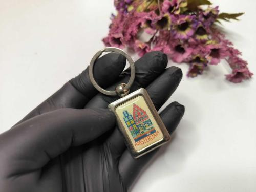 Hollanda Amsterdam Metal Anahtarlık