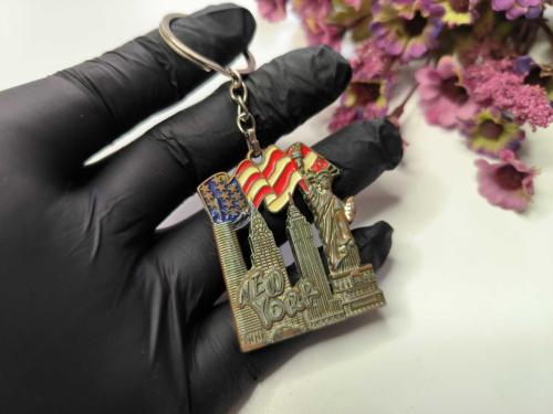 Amerika New York Metal Anahtarlık