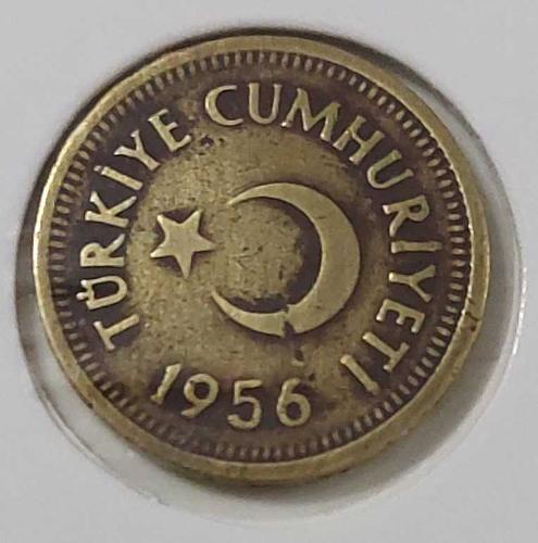 1956 10 KURUŞ ORİJİNAL MADENİ PARA S2YY1A NADİR