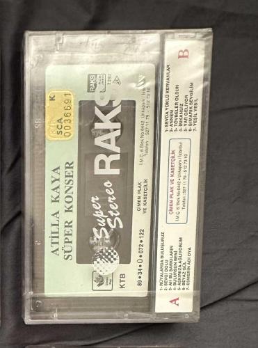 Atilla Kaya -Süper Konser (Sıfır Kaset)