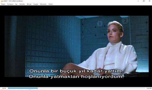 temel içgüdü  dvd  (PC'de  denenmiştir/izlenmiştir)  (basic instinct) michael douglas sharon stone