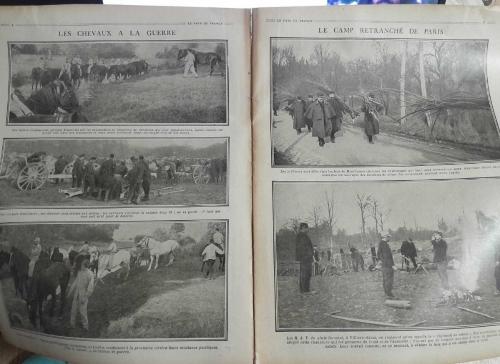1. DÜNYA SAVAŞI DÖNEMİ - LE PAYS DE FRANCE DERGİSİ - 4 MART 1915  - BOL FOTOĞRAF GRAVÜR VE HARİTA GÖRSELLİ