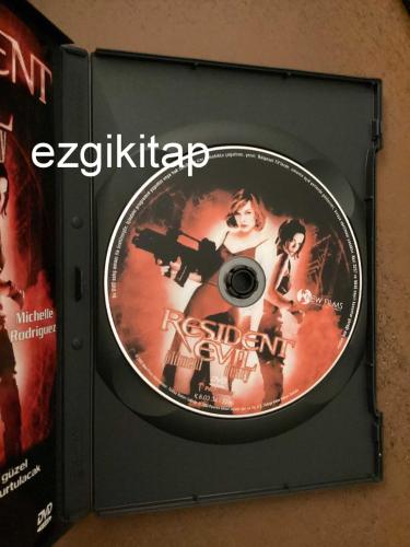 ölümcül deney  dvd  (PC'de  denenmiştir/izlenmiştir)  (resident evil) milla jovovich michelle rodriguez