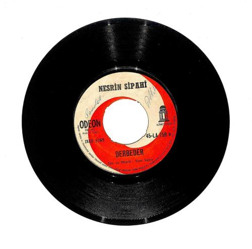 Nesrin Sipahi - Sakın Unutma Beni - Derbeder 45'lik Plak (10/7.5)