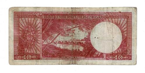 5.Emisyon 2..Tertip 10 Türk Lirası Seri N2 Temiz TCK10235