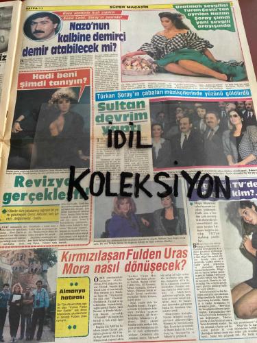 İSTANBUL SÜPER GAZETE AKTÜALİTE POLİTİK VE MAGAZİN GAZETESİ - DOĞUM GÜNÜ HEDİYESİ (TURKİSH - NEWSPAPER) - 20 EKİM 1988 - TAM TAKIM 12 SAYFADIR -Serpil Çakmaklı-Tolga Savacı-Melih Gülgen-Banu Alkan-Çeçilya-Nazan Soray-Turan Çevik-Türkan Şoray-Süslü Celal-Deniz Akbulut-Tınaz Titiz-Nükhet Duru-Müge Akyamaç-Sibel Can-Hakan Ural-Seyhan Soylu-Sezer Güvenirgil-Gizem-Cemil Akaboğaz-İbrahim Tatlıses-Nil Burak-Seyyal Taner-Mustafa Sarıgül-Deniz Baykal-Hülya Avşar-Fikret Hakan-Fulden Uras-Mora-Faruk Peker-Selin Dilmen-Gönül Yazar-Halit Kıvanç-Ayşegül Aldinç-Yaşar Alptekin-Egemen Bostancı-Burçin Orhan-Zerrin Özer-Sinan Çetin-Gülşen Bubikoğlu-Esra Sümer-Derya Tuna-İbrahim Tatlıses-Perrin Savin-Tolga Savacı-Tuncer Tercan-Şemsi Bayraktar-Metin Turan-Melih Sekin-Erdal Şen-Levent Alptekin-Hüseyin Çırak-Orhan Aydın-Feri Alnar-Bülent Ateşoğlu-Yaşar Ekin-Osman Köksal-Suat Sarıgül-Sedat Sarıgül-Ali Poyrazoğlu-Bülent Kayabaş-Yakup Mirza-Cavidan Akyol-Erol Evgin-Harun Kolçak-Hülya Yiğitalp-Özdemir Erdoğan-Üm