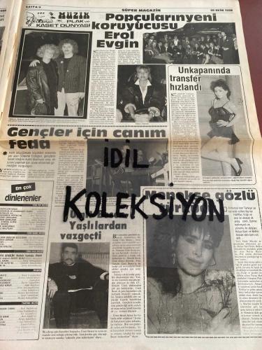 İSTANBUL SÜPER GAZETE AKTÜALİTE POLİTİK VE MAGAZİN GAZETESİ - DOĞUM GÜNÜ HEDİYESİ (TURKİSH - NEWSPAPER) - 20 EKİM 1988 - TAM TAKIM 12 SAYFADIR -Serpil Çakmaklı-Tolga Savacı-Melih Gülgen-Banu Alkan-Çeçilya-Nazan Soray-Turan Çevik-Türkan Şoray-Süslü Celal-Deniz Akbulut-Tınaz Titiz-Nükhet Duru-Müge Akyamaç-Sibel Can-Hakan Ural-Seyhan Soylu-Sezer Güvenirgil-Gizem-Cemil Akaboğaz-İbrahim Tatlıses-Nil Burak-Seyyal Taner-Mustafa Sarıgül-Deniz Baykal-Hülya Avşar-Fikret Hakan-Fulden Uras-Mora-Faruk Peker-Selin Dilmen-Gönül Yazar-Halit Kıvanç-Ayşegül Aldinç-Yaşar Alptekin-Egemen Bostancı-Burçin Orhan-Zerrin Özer-Sinan Çetin-Gülşen Bubikoğlu-Esra Sümer-Derya Tuna-İbrahim Tatlıses-Perrin Savin-Tolga Savacı-Tuncer Tercan-Şemsi Bayraktar-Metin Turan-Melih Sekin-Erdal Şen-Levent Alptekin-Hüseyin Çırak-Orhan Aydın-Feri Alnar-Bülent Ateşoğlu-Yaşar Ekin-Osman Köksal-Suat Sarıgül-Sedat Sarıgül-Ali Poyrazoğlu-Bülent Kayabaş-Yakup Mirza-Cavidan Akyol-Erol Evgin-Harun Kolçak-Hülya Yiğitalp-Özdemir Erdoğan-Üm