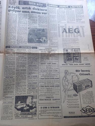 Milliyet Gazetesi - Turkish Newspaper - 30 Ağustos 1964 - 30 Ağustos 1922 30 Ağustos 1964 ordumuz daima hazır fotoğraflar - bugün 30 Ağustos Zafer bayramıdır Türk ulusunun baştan başa şan ve şerefle dolu tarihinde mümtaz bir mevkii olan  zafer Bayramı bütün yurtta parlak törenlerle kutlanacaktır - Genelkurmay Başkanı Orgeneral Cevdet Sunay Dün Türk Silahlı kuvvetlerine bir mesaj yayınlamıştır  - gençlik İstanbul'da dün büyük bir miting yaptı Fotoğrafı - İzmir fuarında Rus Amerika İngiliz Çek ve Mısır pavyonu tahrip edildi - önceki gün Yunanistan elçiliği taşlayan 13 kişinin duruşmasına Dün başlandı - sirkeci'deki meserret tatlıcısı vitrinine Meserret'te amerikalılara ve köpeklere servis yapılamaz dövizi asıldı Fotoğrafı - Kıbrıs işinde asıl sorunlu Amerika'dır yazan Coşkun Kırca - Beatles New York'un altını üstüne getirdi - Akçasazın ağaları yazan Yaşar Kemal Yazı dizisi - Dormen tiyatrosu şahane züğürtler - ya Beşiktaş ya da Galatasaray spor yazarları kupası - 30 Ağustos 1922