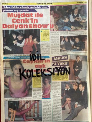 İSTANBUL SÜPER GAZETE AKTÜALİTE POLİTİK VE MAGAZİN GAZETESİ - DOĞUM GÜNÜ HEDİYESİ (TURKİSH - NEWSPAPER) - 27 EKİM 1988 - TAM TAKIM 12 SAYFADIR -Songül Ükü-Cemil Akçaboğaz-Erdem Eğilmez-Müjde Ar-Gökben-Begüm Mutluay-Kaya Mutluay-Tolga Savacı-Esra Sümer-Füsun Önal-Orhan Gencebay-Melik Özkan-Gökhan Gencebay-Müjdat Gezen-Cenk Koray-Koray Aşuhan-K Ceylan-Seyyal Taner-Gülsen Bubikoğlu-Türker İnanoğlu-Hanifi Açıkgöz-Belkıs Akkale-Barış Manço-Banu Alkan-Salih Güney-Hanefi Gürbüz-Yunus Bülbül-Aydan Şener-Ecem-Ayhan Işık-Fazıl Durukan-Candaş Demiroğlu-Filiz Peker-Füsun Seymen-Ömer Temel-Marko Çukuri-Jeanp Moesch-Elia Ovadia-Funda Özkan-Engin Güzaltan-Ayse Güzaltan-Melda Özdoğuran-Özkan Kaymak-İlhan Şeşen-Ferhan Şensoy-Gündoğarken-Tülay Saygın-Bülent Ersoy-Zafer Dilek-Nevzat Alkan-Reyman Eray-Ali Sezgin-Saim Yavuz-Yeni Türkü-Derya Köroğlu-Selim Atakan-Can Yücel-Fuat Oburoğlu-Ahmet Kaya-Selda-Mine Koşan-Burhan Çaçan-Orhan Gencebay-Yusuf Nalkesen-Müslüm Gürses-Camran Sabri-Mustafa Açıksöz-Bülent Er