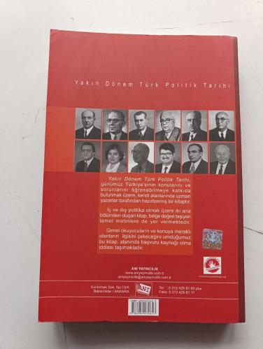 Yakın Dönem Türk Politik Tarihi ( ÇİF RAF 057 )