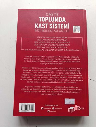 Caste - Toplumda Kast Sistemi (Bizi Bölen Yalanlar) ( ÇİF RAF 062 )