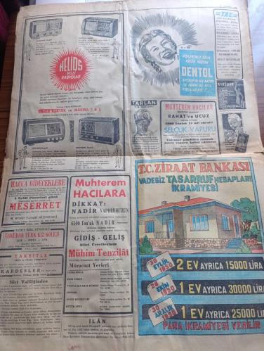 Yeni Sabah Gazetesi - Turkish Newspaper - 30 Ağustos 1950 - 30 Ağustos Zafer Bayramı bütün yurtta kutlanıyor - Türk milletinin varlık ve kudretini bütün dünyaya bir daha tanıtan 30 Ağustos zaferinin bugün 28 inci yıldönümüdür - 30 Ağustos Mehmetçik ve Türk bayrağı resim - Kurtuluş harbi tarihinin şerefli yıldönümü 30 Ağustos zaferi nasıl elde edildi yazan Selahattin Berk - Atatürk Kurtuluş harbi sırasında Fotoğrafı - Sevkülceysi müdafanın kurulması - Büyük taarruz ve büyük Zafer - büyük Zafer ve son Emir - 30 Ağustos Zafer Bayramı parlak tören ve büyük resmi geçitlerle kutlanacaktır - 30 Ağustos Zafer Bayramı töreninden önce saat 9.00'da orduevinde ve saat 9.30'da vilayette protokole göre kabul resmi yapılacak saat 9.45'te törene katılacak askeri birlikler Taksim meydanı yerlerini almış olacaklardır - 30 Ağustos Zafer Bayramı sebebiyle selimiye'den 21 pare top atılacaktır - fotojenik kadın müsabakası 10 eylül tarihinde yapılıyor - Başbakan Adnan Menderes'in konuşması - 30 Ağustos 1922