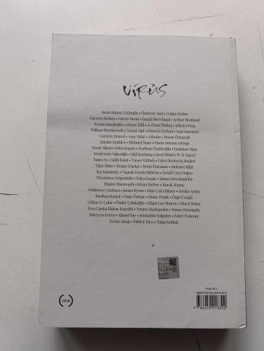VİRÜS - ÜÇ AYLIK KÜLTÜR SANAT VE EDEBİYAT ORTAK KİTABI SAYI:4 TEMMUZ-AĞUSTOS-EYLÜL 2020 ( ÇİF RAF 095 )