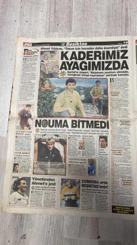 PAS SPOR GAZETESİ - 15 HAZİRAN 2002 - ELDE TUTMAK ARTIK ZOR  - KADERİMİZ AYAĞIMIZDA  - ŞOKU  - JAPONYA KORKUSU  - SİHİRBAZ SANTOS  - TAM İSABET  - ROTAR YAPTI  - SUPER BÜCÜR  - INTER BIRAKMIYOR  - SANDIK HEYECANI  - RINGDE ULUSOY VURDU GEÇTİ  - ANTALYA FİRE VERDİ  - KENDİNE KULÜP BUL  - METSU İÇİN ATA AKSU DEVREDE  - AVRUPA'YA  - TİMUÇİN'İN BÜYÜK İDDİASI  - BU TAKIM KUPA'YI ALABİLİR  - MALATYA PARLAYACAK  - BÜYÜK DÜŞÜNDÜK  - ŞAMPİYON TATİLDE  - COK MUTSUZUM  - HOCAMIZ İSTERSE  - ALPAY BİTTİ OKAN YOLDA  - CİMBOM BOŞ ADAM ALMAZ  - MONDİ SAVAŞA HAZIRIM  - RÜŞTÜ PATLADI  - HAVADA BÜYÜK PANİK  - BENİ TERİM'LE KARIŞTIRMAYIN  - FENER'DEN BAŞKA TAKIMA GELMEM  - KOMUTAN BENİM - ALMEYDA - AZİZ YILDIRIM - HASAN ŞAŞ - TAMER - METSU - ŞENOL GÜNEŞ - GABRIEL SANTOS - EMRE BELÖZOĞLU - HECTOR CUPER - EKREM CENGİZ - SAFFET AKYÜZ - FERDİ - BÜLENT ULUSOY - RAHİM SEPAVAND - HASAN ALTOK - HAMİDE - ERVAL ZEMZEM - KASIM ÖNEN - NECATİ TUZCU - ENDER ARSLAN - ATAMAN - BRUNO METSU - FEYYAZ GÜLMEN - SERTAN