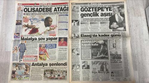 PAS SPOR GAZETESİ - 16 HAZİRAN 2002 - SUPER ORTEGA HAFTASI - HEYECAN BAŞLADI - ASLAN İŞTAHLANDI - NOUMA'NIN SON ŞANSI - YARIN SON GÜN - GO HASAN GO TURKEY - ŞAMPİYONU AĞLATTILAR - AVRUPA'DA DA BİZİ TUTAMAZLAR - RİZE'DE CENGİZ DEVRİ - DAYAĞI HAKEDERİZ - YAVRU KARTALLAR UÇMAYA HAZIR - HEMSAMBACI - OKAN ARTIK GİZLEMİYOR - TAMER'İ ANLAYAMADIK - İNGİLTERE GOL OLDU YAĞDI - MİLLİLER ÖSS SINAVINDA - GÜNEŞ COŞTU - TARİHİ MAÇIMIZI COLLINA YÖNETECEK - DÜNYANIN EN İYİ 16 TAKIMI - OKOCHA VE GEREMI'YE RED - HEDEF 25 MİLYON DOLAR - ORTEGA ÇIKMAZI - OLISADEBE ATAĞI - GÖZTEPE'YE GENÇLİK AŞISI - ELAZIĞ'DA KADER GÜNÜ - ORTEGA - ŞENOL GÜNEŞ - NUNO GOMES - RUI COSTA - JANCKER - NOUMA - MELEK DÜREN - FATIH TERIM - HASAN ŞAŞ - MUSTAFA UYAR - KEREM TUNCER - MAHMUT MALAY - EKREM CENGİZ - TUNCAY MATARACI - TATKAN MATARACI - NECATİ TUZCU - BAHATTİN - LOKMAN BULUT - HASAN YALÇINKAYA - KEMAL KARAHAN - MÜJDAT YETKİNER - İBRAHİM - ÖYKÜ TOPAL - DAUM - SERPİL HAMDİ TÜZÜN - ÖMER GÜLEN - SEYİT ATEŞ - OKAN AK