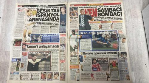 PAS SPOR GAZETESİ - 16 HAZİRAN 2002 - SUPER ORTEGA HAFTASI - HEYECAN BAŞLADI - ASLAN İŞTAHLANDI - NOUMA'NIN SON ŞANSI - YARIN SON GÜN - GO HASAN GO TURKEY - ŞAMPİYONU AĞLATTILAR - AVRUPA'DA DA BİZİ TUTAMAZLAR - RİZE'DE CENGİZ DEVRİ - DAYAĞI HAKEDERİZ - YAVRU KARTALLAR UÇMAYA HAZIR - HEMSAMBACI - OKAN ARTIK GİZLEMİYOR - TAMER'İ ANLAYAMADIK - İNGİLTERE GOL OLDU YAĞDI - MİLLİLER ÖSS SINAVINDA - GÜNEŞ COŞTU - TARİHİ MAÇIMIZI COLLINA YÖNETECEK - DÜNYANIN EN İYİ 16 TAKIMI - OKOCHA VE GEREMI'YE RED - HEDEF 25 MİLYON DOLAR - ORTEGA ÇIKMAZI - OLISADEBE ATAĞI - GÖZTEPE'YE GENÇLİK AŞISI - ELAZIĞ'DA KADER GÜNÜ - ORTEGA - ŞENOL GÜNEŞ - NUNO GOMES - RUI COSTA - JANCKER - NOUMA - MELEK DÜREN - FATIH TERIM - HASAN ŞAŞ - MUSTAFA UYAR - KEREM TUNCER - MAHMUT MALAY - EKREM CENGİZ - TUNCAY MATARACI - TATKAN MATARACI - NECATİ TUZCU - BAHATTİN - LOKMAN BULUT - HASAN YALÇINKAYA - KEMAL KARAHAN - MÜJDAT YETKİNER - İBRAHİM - ÖYKÜ TOPAL - DAUM - SERPİL HAMDİ TÜZÜN - ÖMER GÜLEN - SEYİT ATEŞ - OKAN AK