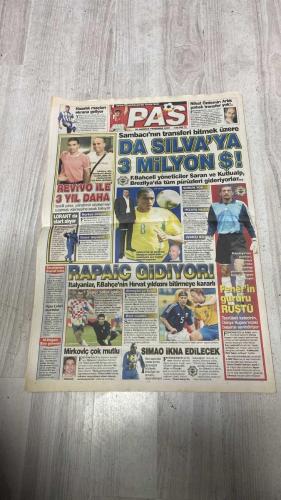 PAS SPOR GAZETESİ - 20 HAZİRAN 2002 - MİLLET İSYANDA! - MORAL BOZMAYIN - OTORİTELER UYARIYOR - KAVGA ARTIK BİTMELİ - ASLAN GOMEZ'İ KİRALIK ALACAK - VE CORDOBA İSTANBUL'DA - EMRE'YE SÜPER TEKLİF! - BAŞKANLAR ZİRVEDE BULUŞTU - CÜNEYT MEMİŞOĞLU KARABÜKSPOR'DA - RİZESPOR'DA YAMAN DEVRİ - EFESLİ KAMBALA KİNDER YOLUNDA - POTADA İTÜ ŞAMPİYON - SEBAT'TA YARDIM'A BASKI - FIFA'DAN MİLYON DOLAR KASAYA GİRDİ - SENEGAL RAPORU - YAŞASIN TÜRKİYE - SAHA SKANDALI! - GÖZDE ÜMİT DAVALA SINIF ATLATI - ONLAR BUNU HAKETTİ - EN BÜYÜK TÜRKİYE SAVAŞÇISI - HAZIRLIK MAÇLARI EKRANA GELİYOR - REVİVO İLE 3 YIL DAHA - LORANT DA HERKES SEVİYOR - NİHAT ÖZDEMİR: ARTIK PAHALI TRANSFER YOK!.. - DA SILVA'YA 3 MİLYON $! - RAPAIC GİDİYOR! - MİRKOVİÇ ÇOK MUTLU - SİMAO İKNA EDİLECEK - FENER'İN GURURU RÜŞTÜ - KRALINI ALAMAZ - ÜMRANİYE HEYECANI - SAVIO'DAN VAZGEÇMEDİK - TÜMER'İN TATİLİ DE BİTTİ - BİZE FİNAL YAKIŞIR! -  ÜMİT DAVALA - EMRE - GOMEZ - CORDOBA - MONDRAGON - EMRE BELÖZOĞLU - YILDIRAY BAŞTÜRK - AZİZ YILDIRIM - ALİ ŞEN