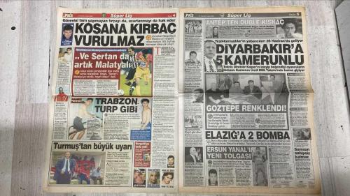 PAS SPOR GAZETESİ - 21 HAZİRAN 2002 - DÜNYA KUPASI'NDA BUGÜN - KANARYA VE ASLAN AKDENİZ'E AÇILIYOR - PRENSLERİ İSTİYOR - KİM HAKLI - ŞOK SÖZLER - KOŞANA KIRBAÇ VURULMAZ - ANTEP'TEN DUBLE KISKAÇ - DİYARBAKIR'A 5 KAMERUNLU - TRABZON TURP GİBİ - GÖZTEPE RENKLENDİ - ELAZIĞ'A 2 BOMBA - ERSUN YANAL'IN YENİ TOLGASI - GECE HAYATI BENİ BİTİRDİ - ALMEYDA'YA TEPKİ - ORTEGA'DAN ÖZEL RİCA - KALDIĞIMIZ YERDEN DEVAM - DEVLER SAHNE ALIYOR - GÜNEŞ'E RAĞMEN FİNALE KALIRIZ - HASAN KUPA'NIN YILDIZI - KONYASPOR SAHİPSİZ KALDI - KAAN KARTAL'I UÇURACAĞIM - HASAN ŞAŞ - DA SILVA - NİHAT - KUTLUALP - SARAN - TERİM - NUNO GOMES - RUI COSTA - GILBERTO - HINCAL ULUÇ - HAKAN ŞÜKÜR - SERTAN - GÜNEŞ - LÜTFÜ YALMAN - LÜTFULLAH KAYALAR - ŞENOL GÜNEŞ - MEHMET NAS - ENGİN - NECİP OLGUN - RAMAZAN - BRUNO METSU - AHN - KALPAR - DR. COLCKI - ÜMİT TURMUŞ - CANER - ALİ OSMAN RENKLİBAY - KINGSTON - SELÇUK - OSMAN - ERSUN YANAL - TOLGA - FATİH - FUAT YAMAN - DEVRAN - TETTEH - KAMALETTİN - HASAN ALTIOK - NUN ALBAYRAK - BEKİR