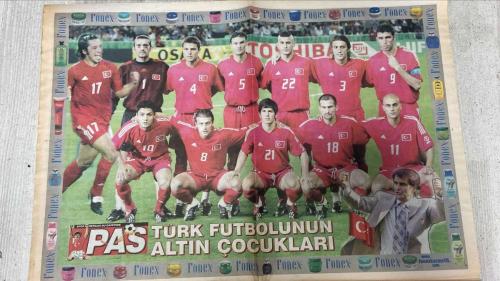PAS SPOR GAZETESİ - 23 HAZİRAN 2002 - VALLAHİ SÖNMEZ - BU ŞAFAKLARDA YÜZEN ALSANCAK - SPOR HERGÜN BU GAZETEDE - İŞİNİZİ DEĞİL MAKİNALARINIZI DEĞİŞTİRİN - MİLLİ TAKIM'IN DEV POSTERİ SAYFA 9'DA - BUGÜN ÇOK BÜYÜK BİR GÜN - HAKAN ŞÜKÜR - İLHAN MANSIZ - KİM JOUNG - İLHAN - METSU - FATİH TERİM - GALLİANİ - ANGELOTTI - RUI COSTA - NUNO GOMES - REŞİT - KALPAR - KENNEDY - ÇAĞDAŞ ERGİN - KARAMAN - CAPONE - VEDAT - AYHAN - KEREM - SUAT - SERKAN - BÜLENT AKIN - DURO - MONDRAGON - BATİSTA - SARR - GABRİEL - AHMET CEYHAN - DA SİLVA - AYBABA - BİRAND - ALİ OSMAN RENKLİBAY - ERCAN - TAYFUN - SAMET AYBABA - MEHMET YILMAZ - AURELIO - ÖZGENER - ZORLU - MAHMUT ÖZGENER - DOĞAN - GÜNEŞ - ORTEGA - ALMEYDA - SERCAN - GARGALO - WASHİGOL - ENGİN - RONALDO - SERGEN - NOUMA - ASPER - CORDOBA - TERİM - AHMET NECDET SEZER - MONTOYA - R.SCHUMACHER - MİCHAEL SCHUMACHER - RALF SCHUMACHER - BARRİCHELLO - COULTHARD - SATO - MASSA - LA ROSE - J.WİLLİAMS - JAQUSE - HİDDİNK - CAMACHO - GHANDOUR - TOMSANGE - NATAL ROMERO
