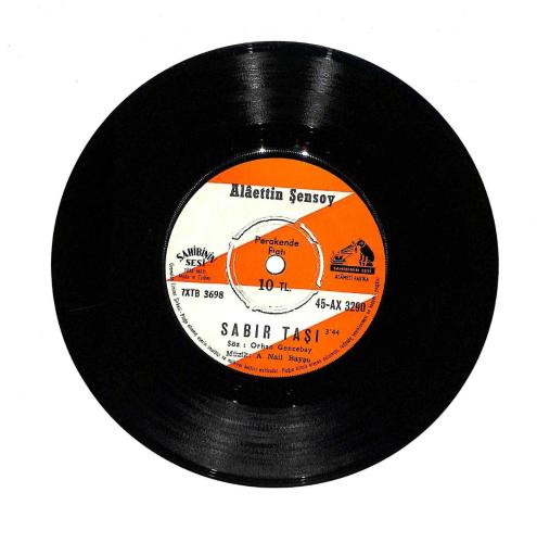 Alâeddin Şensoy - Garibin Yüzüne Kimseler Bakmaz - Sabır Taşı 45'lik Plak (10/7.5)