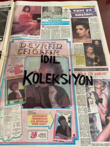 İSTANBUL SÜPER GAZETE AKTÜALİTE POLİTİK VE MAGAZİN GAZETESİ - DOĞUM GÜNÜ HEDİYESİ (TURKİSH - NEWSPAPER) - 29 ARALIK 1988 - TAM TAKIM 12 SAYFADIR - 1989 Takvimi-Yasemin Evcim-Oya Aydoğan-Latif Demirci-Latif Çakıcı-Latif Bey-Esra Sümer-Yeşim Özen-Nilgün Ersoy-Emrah-Devran Çağlar-Dil Caner-Yıldırım Caner-Aydın Gürbüz-Hikmet Ekim-Esmer Günler-Nilüfer-İbrahim Erkal-Zerrin Özer-Seco Eserler-Barış Manço-Bülent Ersoy-Yüksel Uzel-Ayşe Tunalı-C.Sanatçılar-Ahmet Özhan-Burhan Çaçan-Baki Altmışbeş-Mustafa Küçük-Hülya Süer-Nezahat Demet-Güler Işık-Mine Koşan-Sibel Can-Selahattin Özdemir-Sevgi Aksu-Ceylan-Devran Çağlar-İbrahim Tatlıses-Mehmet Dalmaz-Kadir İnanır-Canan Yaka-Nil Ünal-Arif Susam-Şahin Özer-Osman İmseveroğlu-Hakkı İmrene-Sıtkı Acım-Celal-Tolga Savacı-Seda Sayan-Avşar Kızı-Fahrettin Aslan-Sinema Ağa-Rana Solak-Erol Solak-Ava Gittiler-Orhan Gencebay-Müjde Ar-Şener Şen-Gönül Yazar-Türkan Şoray-Cem Duna-Sayın Kenan Evren-Orhan Erkalın-Aysel Gürsoy-Lütfü Akad-Reyman Eray-Hakan M. Çubuk-Moğol