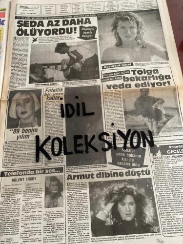 İSTANBUL SÜPER GAZETE AKTÜALİTE POLİTİK VE MAGAZİN GAZETESİ - DOĞUM GÜNÜ HEDİYESİ (TURKİSH - NEWSPAPER) - 29 ARALIK 1988 - TAM TAKIM 12 SAYFADIR - 1989 Takvimi-Yasemin Evcim-Oya Aydoğan-Latif Demirci-Latif Çakıcı-Latif Bey-Esra Sümer-Yeşim Özen-Nilgün Ersoy-Emrah-Devran Çağlar-Dil Caner-Yıldırım Caner-Aydın Gürbüz-Hikmet Ekim-Esmer Günler-Nilüfer-İbrahim Erkal-Zerrin Özer-Seco Eserler-Barış Manço-Bülent Ersoy-Yüksel Uzel-Ayşe Tunalı-C.Sanatçılar-Ahmet Özhan-Burhan Çaçan-Baki Altmışbeş-Mustafa Küçük-Hülya Süer-Nezahat Demet-Güler Işık-Mine Koşan-Sibel Can-Selahattin Özdemir-Sevgi Aksu-Ceylan-Devran Çağlar-İbrahim Tatlıses-Mehmet Dalmaz-Kadir İnanır-Canan Yaka-Nil Ünal-Arif Susam-Şahin Özer-Osman İmseveroğlu-Hakkı İmrene-Sıtkı Acım-Celal-Tolga Savacı-Seda Sayan-Avşar Kızı-Fahrettin Aslan-Sinema Ağa-Rana Solak-Erol Solak-Ava Gittiler-Orhan Gencebay-Müjde Ar-Şener Şen-Gönül Yazar-Türkan Şoray-Cem Duna-Sayın Kenan Evren-Orhan Erkalın-Aysel Gürsoy-Lütfü Akad-Reyman Eray-Hakan M. Çubuk-Moğol