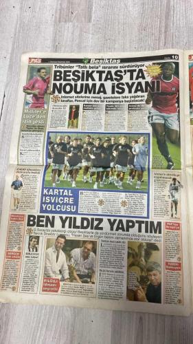 PAS SPOR GAZETESİ - 01 TEMMUZ 2002 - CIMBOM İÇİN GİDEBİLİRİM - BÜLENT: 'SON SÖZ TERİM'İN' - BALİÇ: ESKİ BALİÇ İÇİN SÖZ VERİYORUM - 6 TEMMUZ'DA YENİDEN DOĞARIZ - CİMBOM NANNİ'Yİ KESİN BİTİRECEK - FELİPE: SAMBANIN KRALINI YAPARIM - PİNTO DA İMZA İÇİN İSTANBUL'DA - GÖZLER ALPAY'DA - KÜREKCİLER'E 8 BİRİNCİLİK - SARR: ASLAN'A ÇABUK ISINDIM - YENİLER SÜPER - İSMAİL VE TUNCAY 3 BALİÇ DEĞERİNDE - KAPTAN OGÜN TAM NOT ALDI - LORANT ŞAŞIRTIYOR - SAĞ KANAT SERHAT'IN - MALZEMECİ ŞEREF RAPAİÇ'İ UTANDIRDI - DÖNDÜLERRR - AHH KEŞKE BİRLİKTE OYNASALAR - GAZİ KOŞUSU RÜŞTÜ'YE - 5. SAMBACI ZAFERİ - WIMBLEDON'DA YENİ START BUGÜN - SEVİLLA DA LING&TONG BÜYÜLEDİ - KAPLANLAR'IN SİLAHI PRES - DENİZLİSPOR ÇITAYI YÜKSELTTİ - GENÇLER GOL YAĞDIRACAK - MİLLİLER'E LUCE'DEN İZİN JESTİ - BEŞİKTAŞ'TA NOUMA İSYANI - ZAGO İDMANLARA DÜZKOŞUYLA BAŞLADI - NİCULESCU KADRO DIŞI - SERGEN ÇOK SIKILDI - HASAN ŞAŞ - BÜLENT - TERİM - BALİÇ - SİNAN ENGİN - BURAK - CANAYDIN - NANNI - FELIPE - PINTO - ERHAN - DÜRÜST - ALPAY - SAMİ