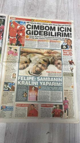 PAS SPOR GAZETESİ - 01 TEMMUZ 2002 - CIMBOM İÇİN GİDEBİLİRİM - BÜLENT: 'SON SÖZ TERİM'İN' - BALİÇ: ESKİ BALİÇ İÇİN SÖZ VERİYORUM - 6 TEMMUZ'DA YENİDEN DOĞARIZ - CİMBOM NANNİ'Yİ KESİN BİTİRECEK - FELİPE: SAMBANIN KRALINI YAPARIM - PİNTO DA İMZA İÇİN İSTANBUL'DA - GÖZLER ALPAY'DA - KÜREKCİLER'E 8 BİRİNCİLİK - SARR: ASLAN'A ÇABUK ISINDIM - YENİLER SÜPER - İSMAİL VE TUNCAY 3 BALİÇ DEĞERİNDE - KAPTAN OGÜN TAM NOT ALDI - LORANT ŞAŞIRTIYOR - SAĞ KANAT SERHAT'IN - MALZEMECİ ŞEREF RAPAİÇ'İ UTANDIRDI - DÖNDÜLERRR - AHH KEŞKE BİRLİKTE OYNASALAR - GAZİ KOŞUSU RÜŞTÜ'YE - 5. SAMBACI ZAFERİ - WIMBLEDON'DA YENİ START BUGÜN - SEVİLLA DA LING&TONG BÜYÜLEDİ - KAPLANLAR'IN SİLAHI PRES - DENİZLİSPOR ÇITAYI YÜKSELTTİ - GENÇLER GOL YAĞDIRACAK - MİLLİLER'E LUCE'DEN İZİN JESTİ - BEŞİKTAŞ'TA NOUMA İSYANI - ZAGO İDMANLARA DÜZKOŞUYLA BAŞLADI - NİCULESCU KADRO DIŞI - SERGEN ÇOK SIKILDI - HASAN ŞAŞ - BÜLENT - TERİM - BALİÇ - SİNAN ENGİN - BURAK - CANAYDIN - NANNI - FELIPE - PINTO - ERHAN - DÜRÜST - ALPAY - SAMİ