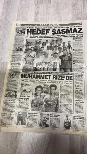 PAS SPOR GAZETESİ - 02 TEMMUZ 2002 - FİLEDE BAHAR URCU ECZACIBAŞI'NDA - MİLLİ TRİATLONCULAR SİFTAH YAPACAK - HEDEF ŞAŞMAZ - HİTİT KUPASI'NA KARATAŞ DAMGASI - BUZ HOKEYİNDE ANKARA ŞAMPİYON - KIRIKKALE'DE SPOR OKULLARINA HÜCUM - MUHAMMET RİZE'DE - MERSİN TOP BAŞI YAPTI - TED'Lİ BAYANLARIN AVRUPA HEYECANI - BİZİM GÜREŞÇİLER DAHA ESTETİK - ADIYAMAN'DA İŞLEM TAMAM - KEMALPAŞA ATAĞA KALKTI - BATMAN KARŞIYAKA SEÇİME GİDİYOR - VİLLA BARRICHELLO'NUN - MARADONA: NEREDE BİZİM FUTBOLUMUZ - BLATTER: COLLINA İLE GURUR DUYDUM - P.TROUSSIER'İN BÜYÜK HAYALİ - WILLIAMS FIRTINASI - İKİSİ DE SÜPER - KASPARS KAMBALA 1 YIL DAHA EFES PİLSEN'DE - İBRAHİM KALIYOR - ZIDANE KAYBOLDU - HİDAYET'İN ŞARTI VAR - KIZLAR SCHALTE HAZIR - İLYAS FENER İÇİN HAZIR - YUSUF: BORCUMU BU YIL ÖDEYECEĞİM - İSMAİL GÜLDÜREN: KALICI OLACAĞIM - BAHAR URCU - CELAL KIBRISLI - TUNCAY KARATAŞ - MUSTAFA - ALİ ZALİGÜN - REMZİ ARKALT - VOLKAN - ÇETİN - MUHAMMET - NASİR BELCİ - ENİS EKER - RÜŞTÜ GÜNER - BÜLENT ÜLKER - HALİL YÜKSEL - TETTEH