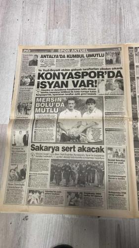 PAS SPOR GAZETESİ - 06 TEMMUZ 2002 - KONYASPOR'DA İSYAN VAR! - SAKARYA SERT AKACAK - DAH NİHAT OLSA! - ORTEGA TARTIŞILMAZ - ALAN ÇOK, SATAN YOK - BEŞİKTAŞ SÜPER - PASCAL'A AVANTA YOK - İLHAN MANSIZ'I TÜREL ATEŞLEDİ - FENERBAHÇE Mİ BİR DAHA ASLA! - KANARYA TAŞ GİBİ ÇIKTI -  YORGANCIOĞLU - BEKİR KUMBUL - İHSAN DERELİOĞLU - TANER - STOJAKOVİÇ - HİDO - ÖZCAN - WERNER LORANT - NİHAT KAHVECİ - ÜMİT ÖZAT - ORTEGA - WASHINGTON - REVİVO - CEM KARACA - M. DOĞAN - GILBERTO - KLEBERSON - İLHAN MANSIZ - BECKHAM - OWEN - RONALDO - HASAN ŞAŞ - HAGİ - BALİÇ - TERİM - SUAT - BÜLENT - Graham Taylor - YILDIRAY BAŞTÜRK - RANKLBAY - ERCAN - CELAL UYANIK - COŞKUN - METİN - ALBAN BUSHİ - GÜNEŞ - KUBİK - SAMANLIOĞLU - SERTAN - DOĞAN - MARCO AURÉLIO - AYBABA - OKAN - BAHRI KAYA - STUMETER - ZICO - FERDINAND - VENÜS WILLIAMS - SERENA WILLIAMS - WATSON - BARRICHELLO - HEWITT - NELIO - VERONICA - LUIS NAZARIO DE LIMA RONALDO - ANNA SONIA - CARLOS - PELE - EMRE ŞAHİN - LEMERRE - ROGER LEMERRE - CLAUDE SIMONET